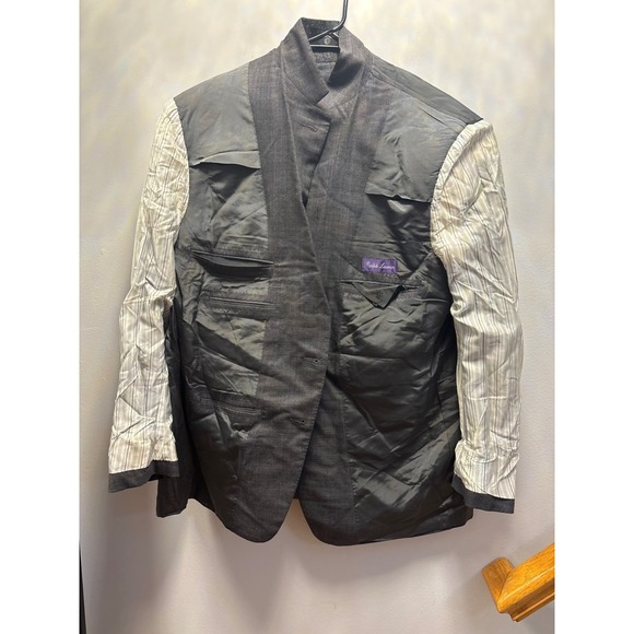Ralph Lauren Purple Label Blazer With Notch Lapels & Flap Pockets Size 46R - Picture 11 of 15
